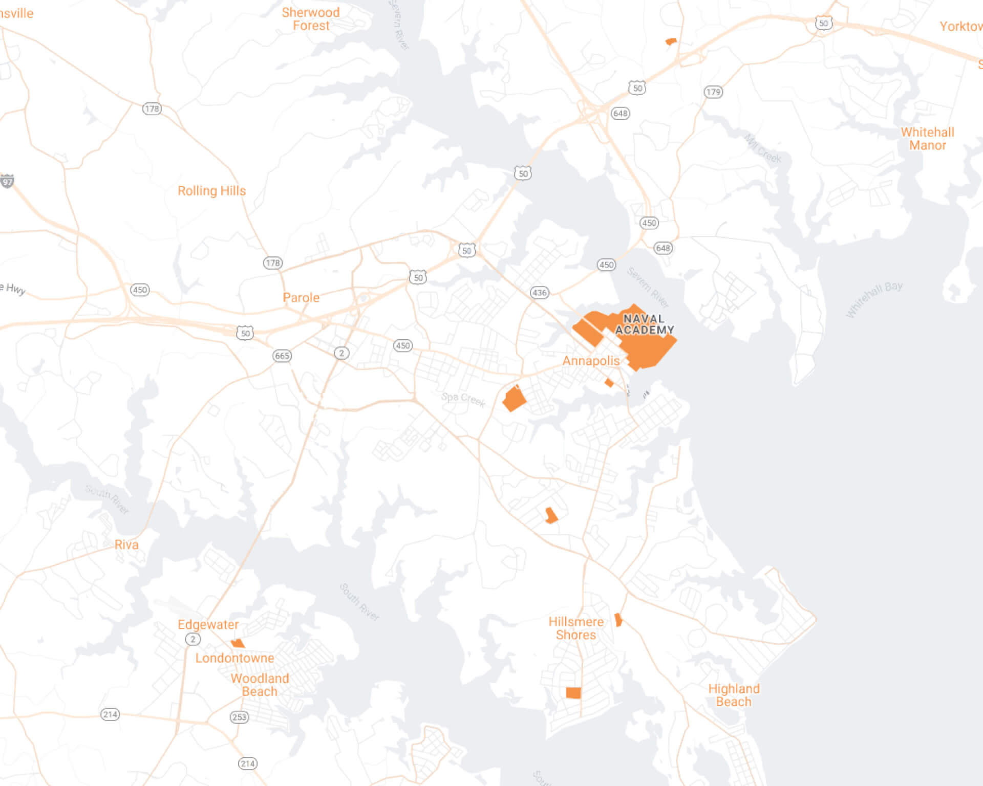 Annapolis Maidkart Desktop Map