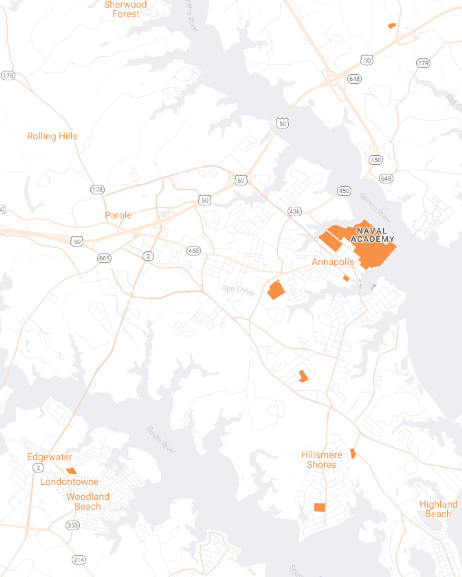 Annapolis Maidkart Mobile Map