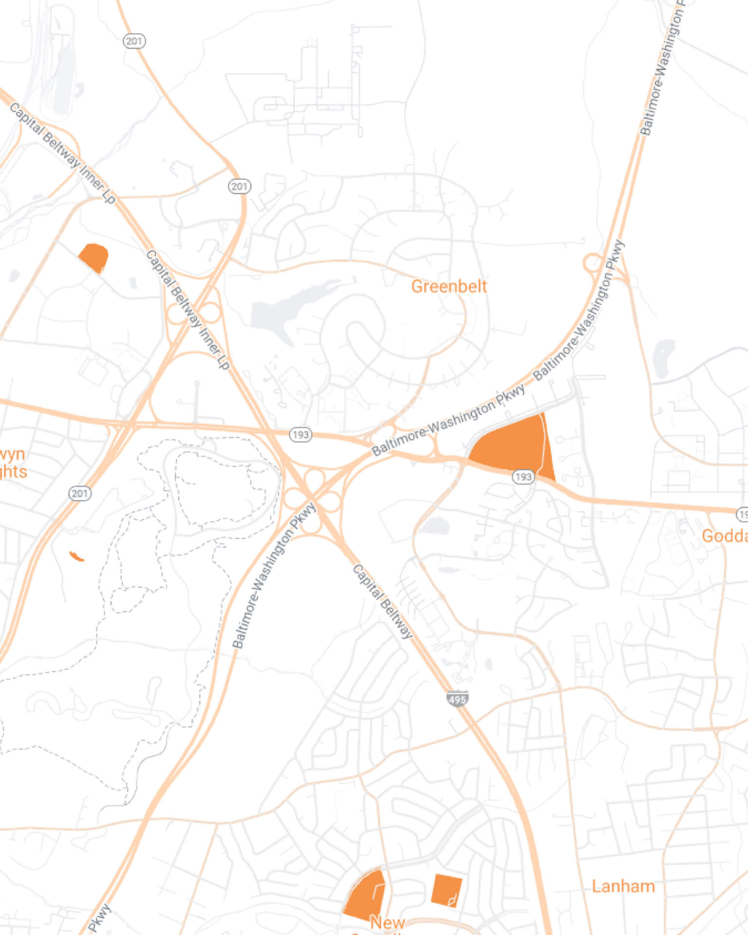 Greenbelt Maidkart Mobile Map