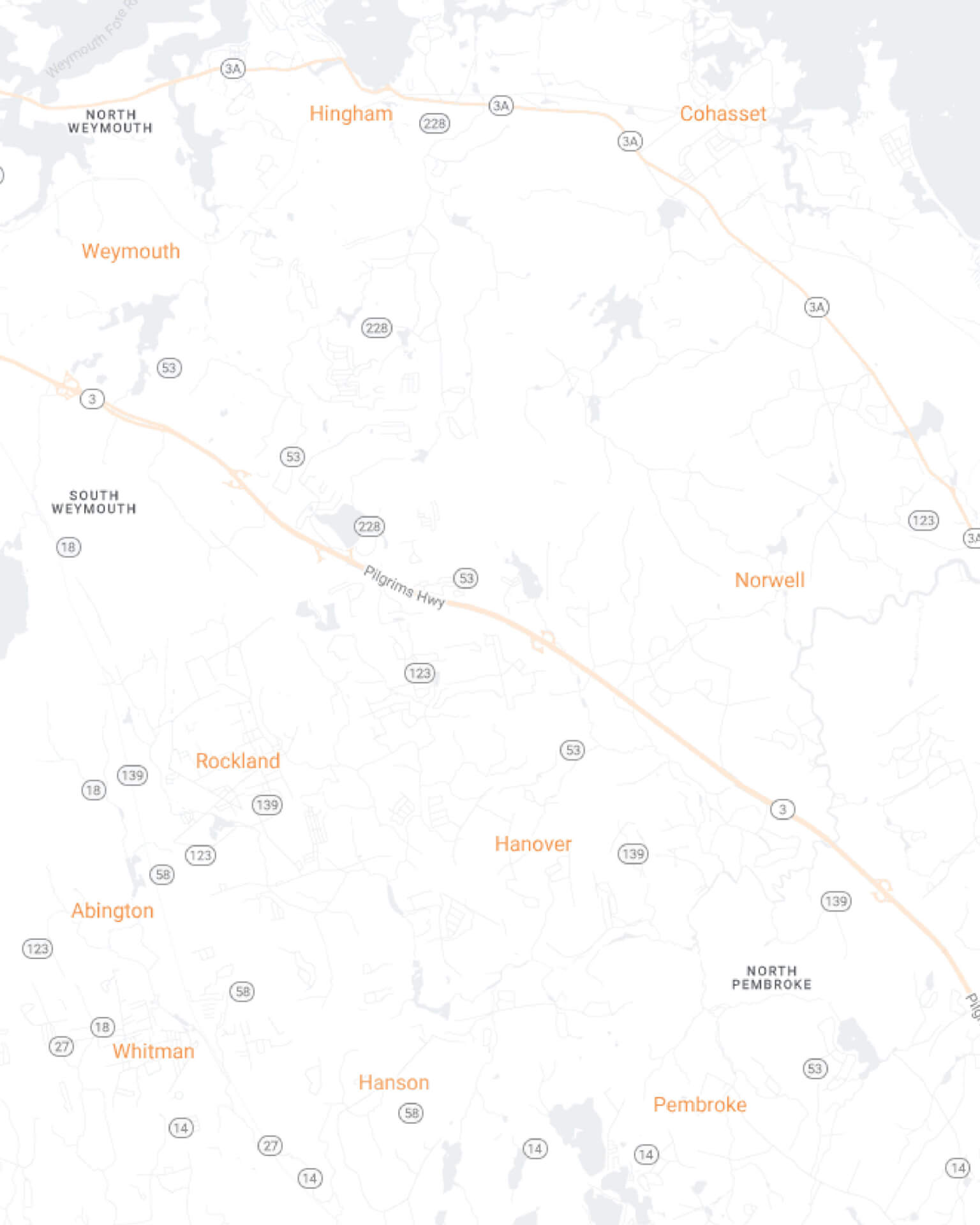 The South Shore Maidkart Mobile Map