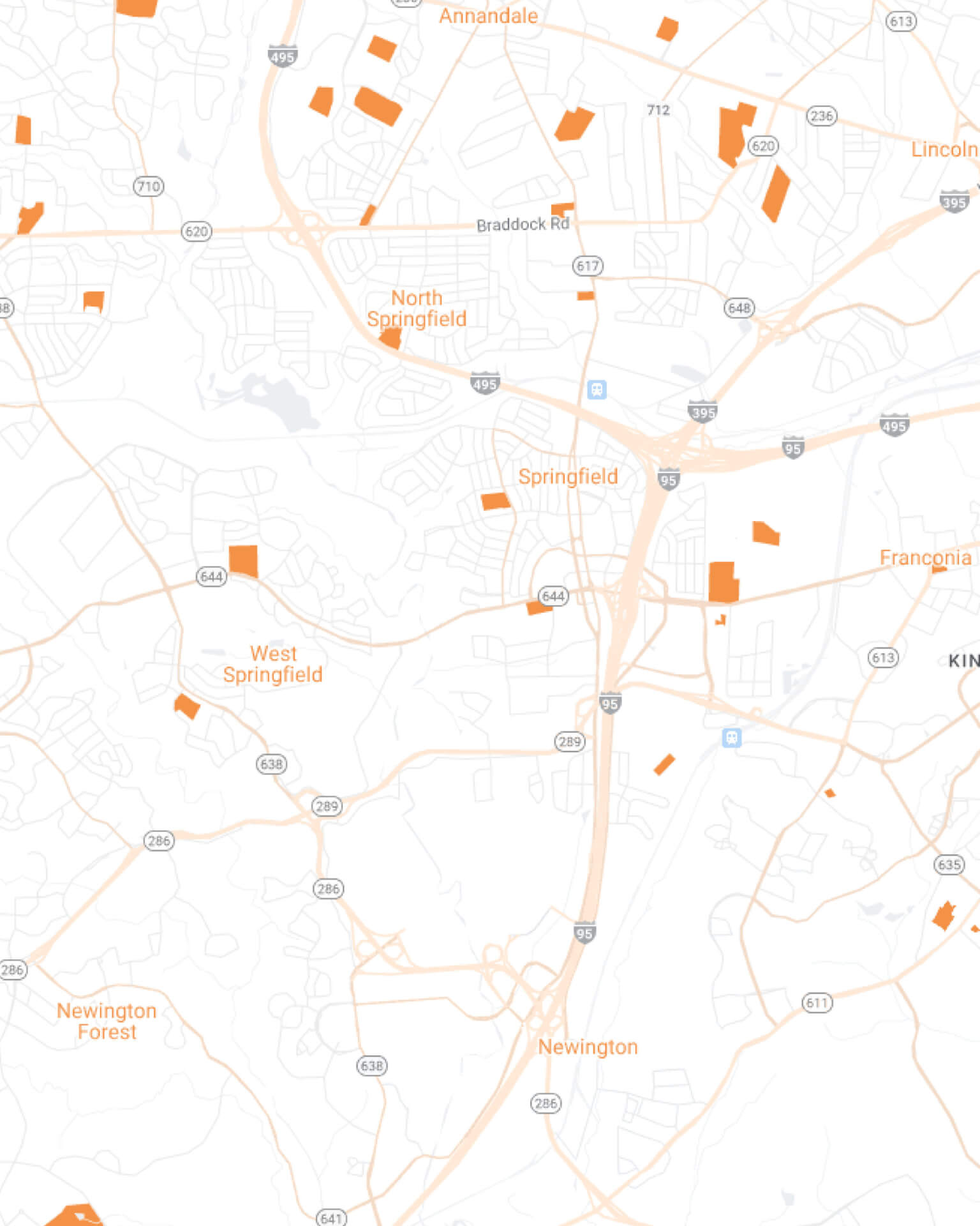 Springfield Maidkart Mobile Map