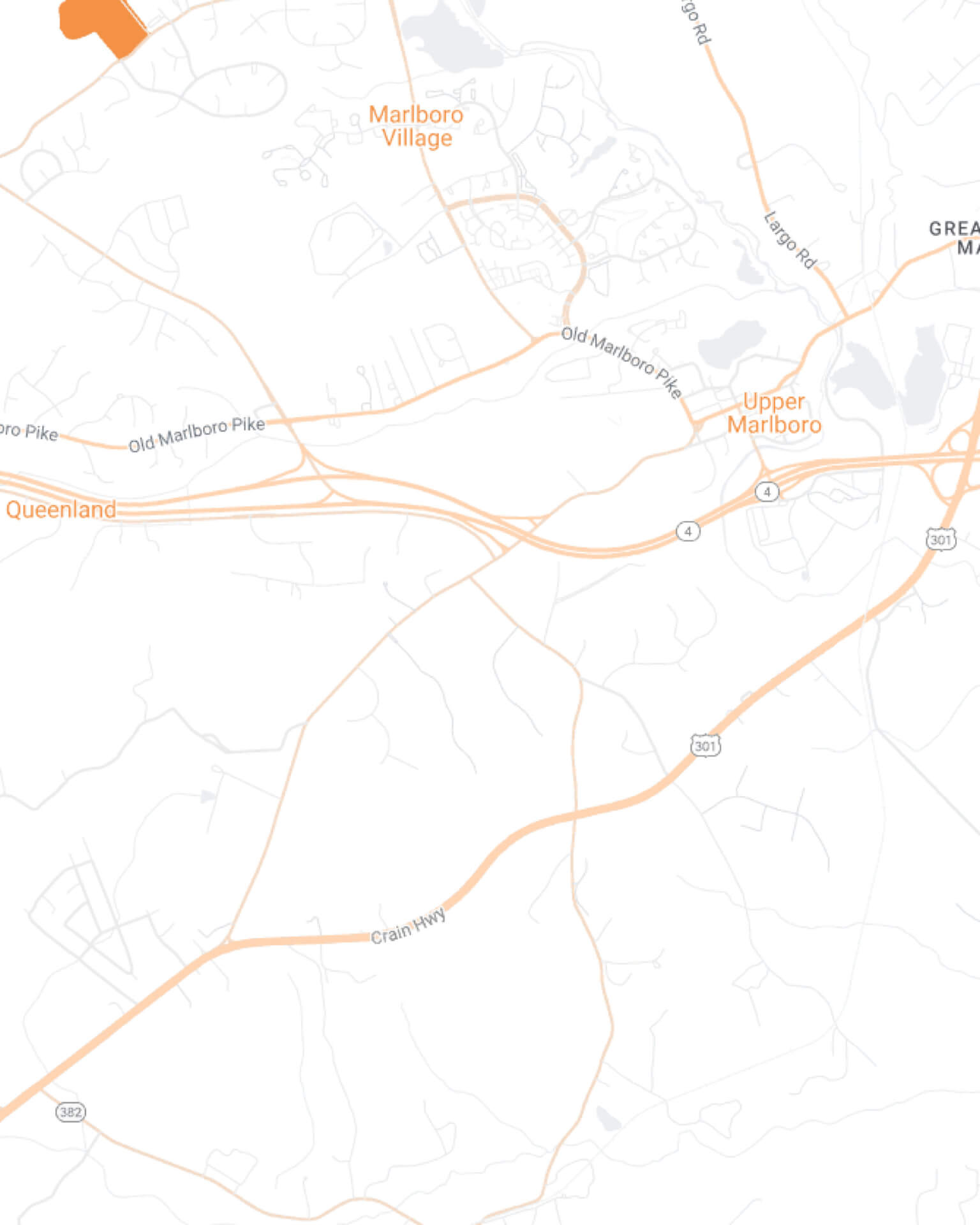 Upper Marlboro Maidkart Mobile Map