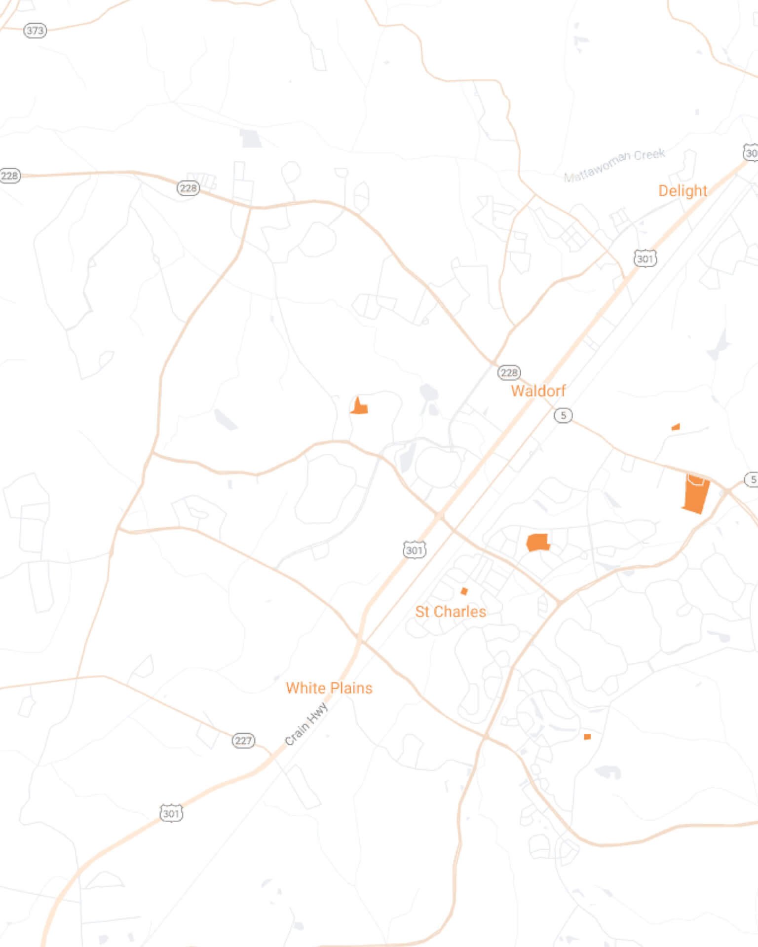 Waldorf Maidkart Mobile Map