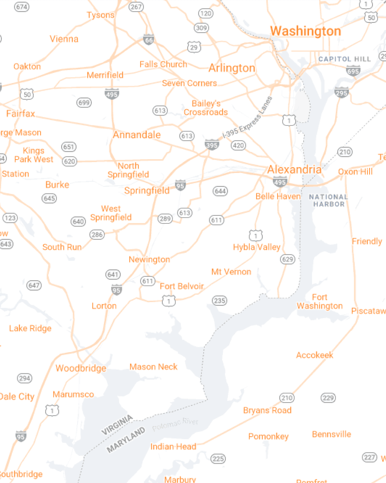 Alexandria Map Desktop