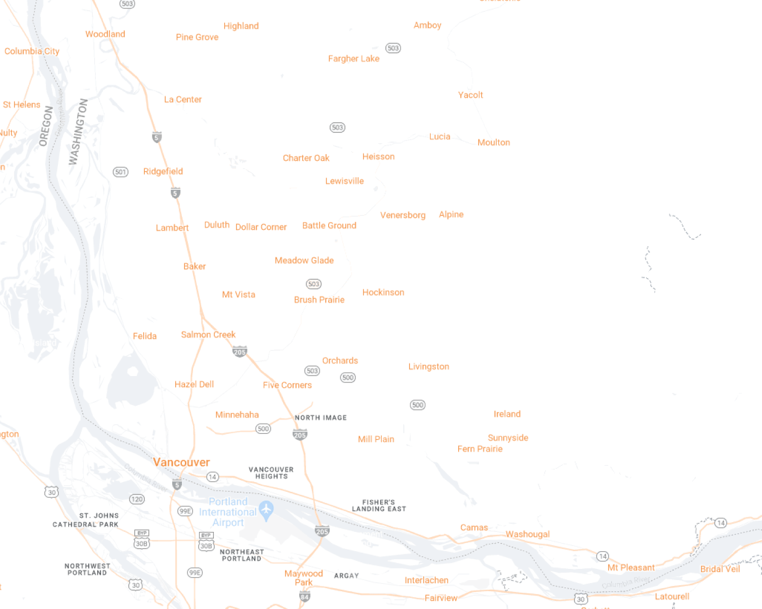 Clark County Desktop Map