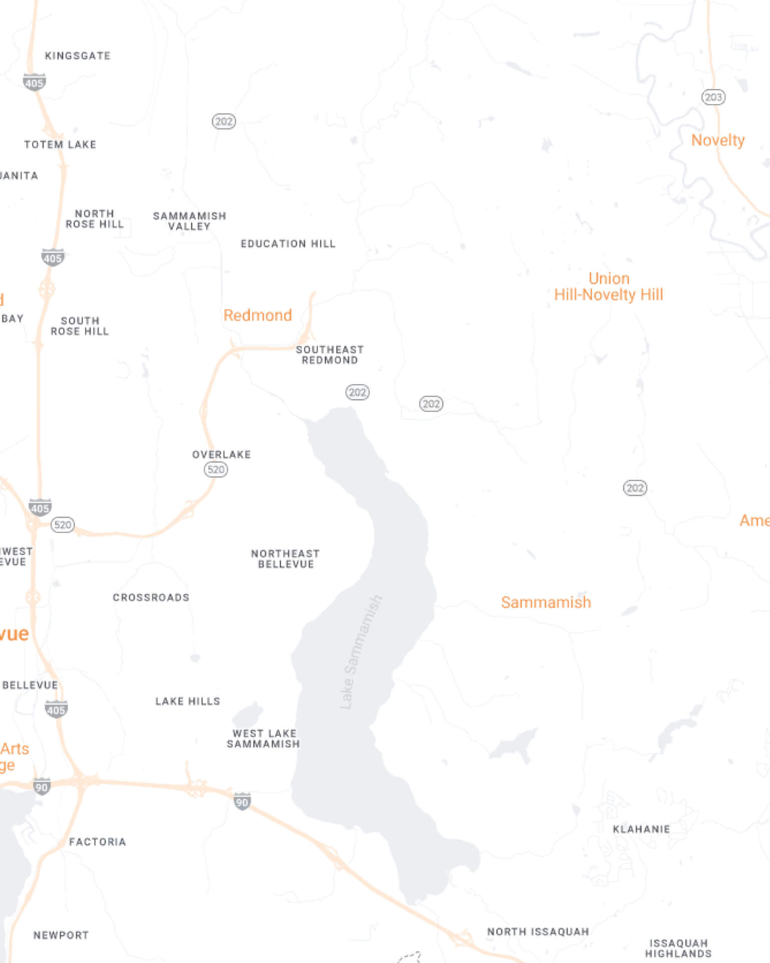 Redmond Mobile Map