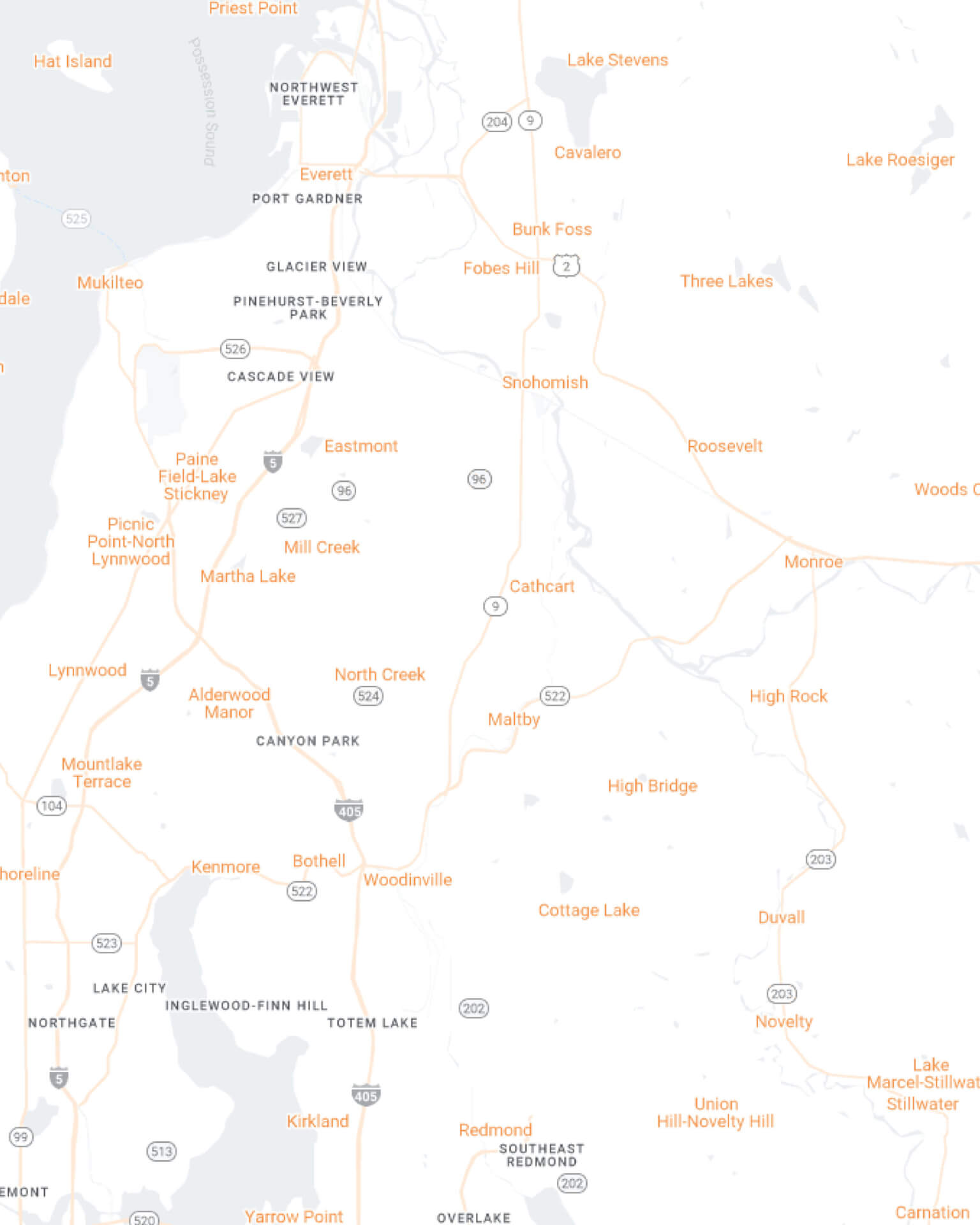 Woodinville Mobile Map